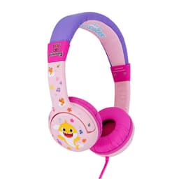 BABY SHARK Hodetelefon Junior On-Ear 85dB Rosa