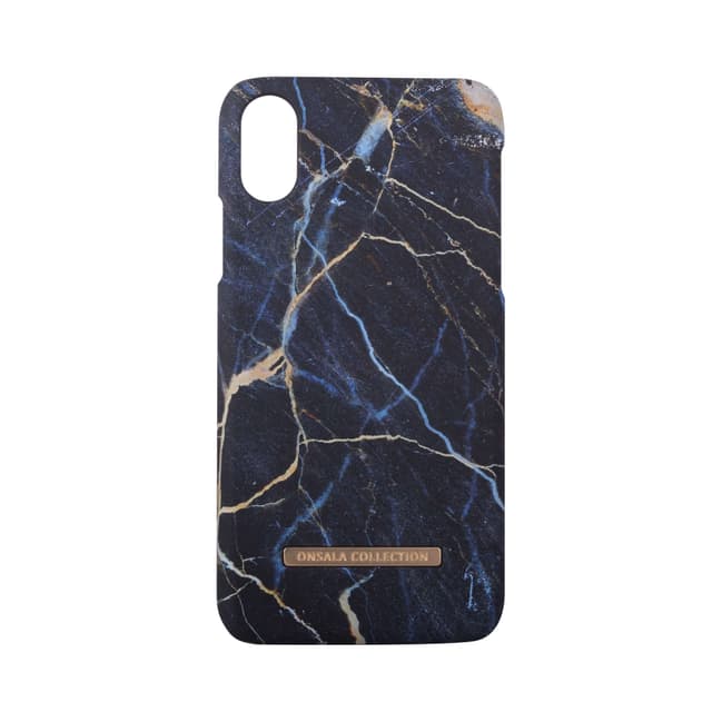 ONSALA COLLECTION Mobildeksel Soft Black Galaxy Marble iPhoneX/Xs
