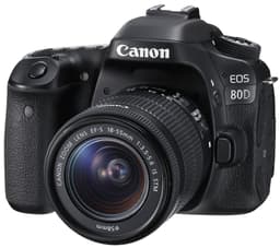 Canon EOS 80D DSLE + 18-55mm IS STM linse
