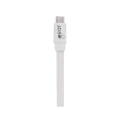 GEAR Synkkabel MicroUSB 2m Hvit