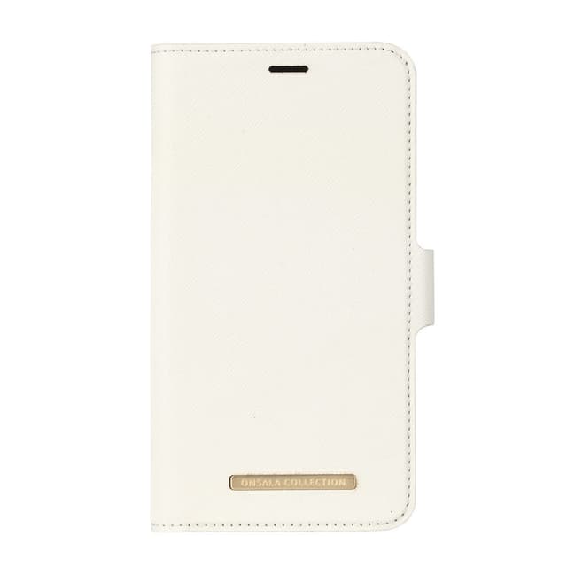 ONSALA COLLECTION Plånboksväska Saffiano White iPhoneXR