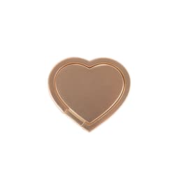 GEAR MobilRing Hjerte Gull Matt Fingerholder med Stativfunksjon