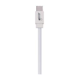 GEAR Synkkabel USB-C 3.1 2m Hvit gen2 for Mac/Ultrabooks