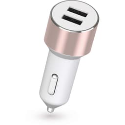 KIT PLATINUM Lader 12V 2xUSB  3.4A Rosegold