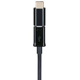 HAMA Adapter USB Micro-USB-C Hona-Hane Guld Svart