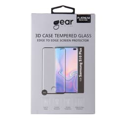 GEAR Panssarilasi 3D  Samsung S10+ Edge to Edge Musta