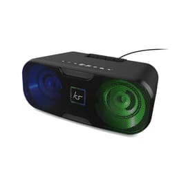 KITSOUND Høyttaler SLAM XL Trådløs Svart RGB-LED 100W