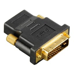 HAMA Adapter DVI-D-HDMI Sort Guldbelagt TL