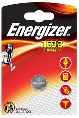Energizer CR 1632 Lithium-batteri - 1 stk