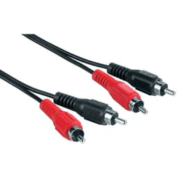 HAMA Kable 2xRCA-2xRCA 10m 2xhane-2xhane ST