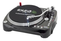 Ibiza pladespiller med usb / sd-kort optager