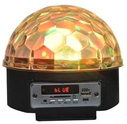Ibiza astro 5 light effect with speaker and bluetooth