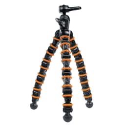 Fleksibelt stativ, 32.5cm. 2.5 kg. Sort/orange