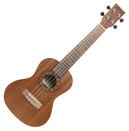 Santana concert ukulele, maghony, high gloss, incl. Bag
