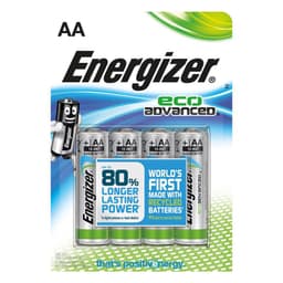 Energizer AA/LR6 Eco advanced batterier 4 stk