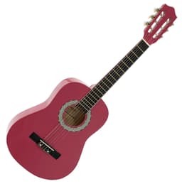 DiMavery AC-303 klassisk spansk guitar 1/2, pink