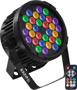 IBIZA Par LED RGBA-UV