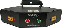 IBIZA LZR 360 RGB Laser