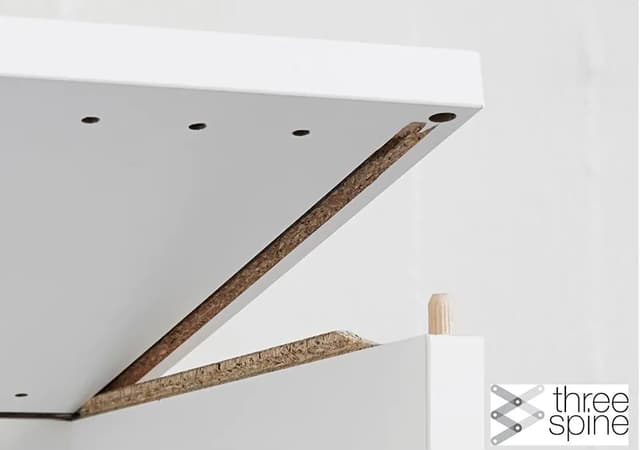 Epoq Click White högt skåp 60x195