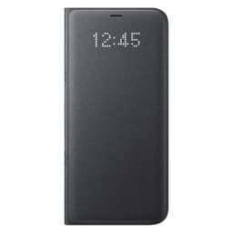 Samsung Galaxy S8 Plus LED Flip suojakotelo (musta)