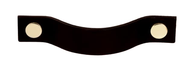 Epoq Cuoio skinnhåndtak (sort/messing/krom)