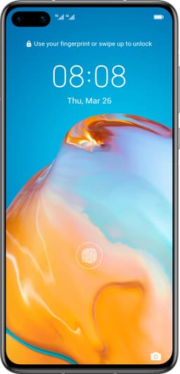 Huawei P40 5G smarttelefon 8/128GB (silver frost)