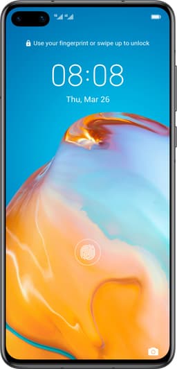 Huawei P40 5G smarttelefon 8/128GB (sort)