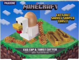 Paladone Minecraft Chicken munakuppi ja paahtoleipäleikkuri
