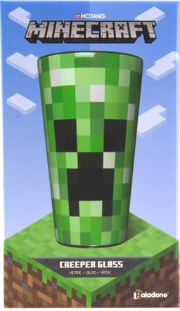 Paladone Minecraft Creeper glass