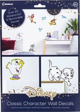 Paladone Disney Classic Character klistremerker til vegg