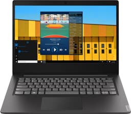 Lenovo Ideapad S145 14" bærbar computer (sort)