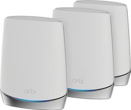 Netgear Orbi RBK753 AX4200 tri-band mesh WiFi 6 (3-pakning)