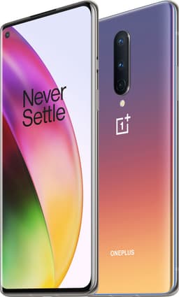 OnePlus 8 smarttelefon 12/256GB (interstellar glow)