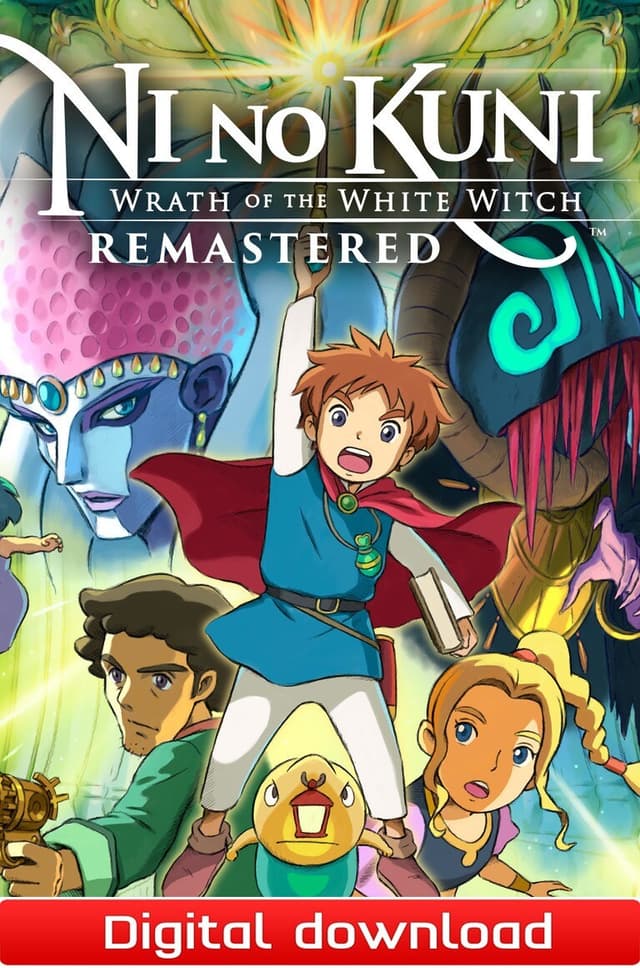 Ni no Kuni Wrath of the White Witch Remastered - PC Windows