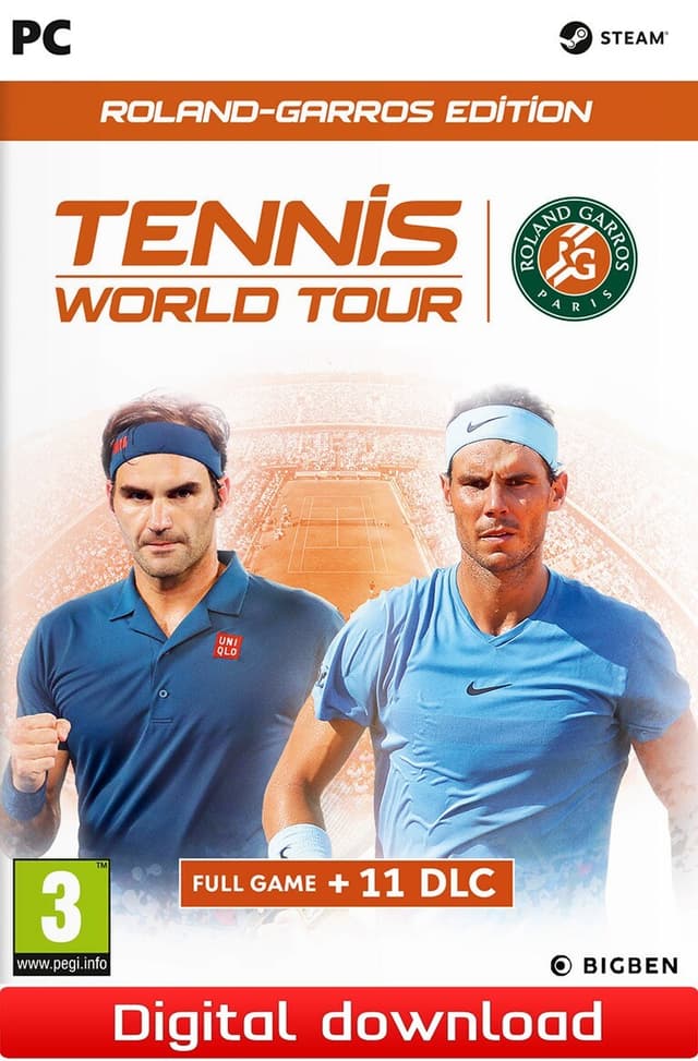 Tennis World Tour Roland-Garros Edition - PC Windows