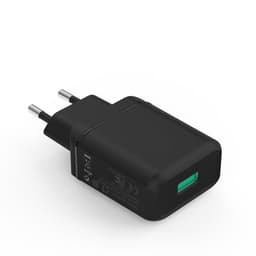 NÖRDIC USBA N1004 USB A 18W Quick Charger 3.0 sort