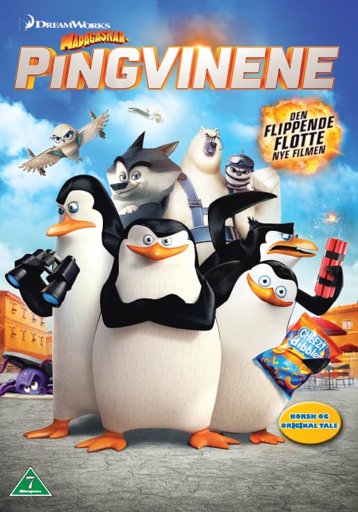 Madagaskar Pingvinene (3D Blu-ray)
