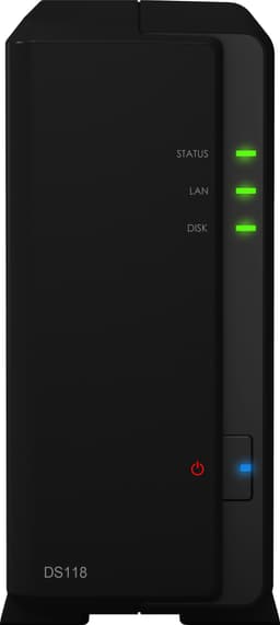 Synology DiskStation DS118 1-Bay NAS-system