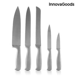 Knivar med knivställ vudú premium innovagoods (6 delar)