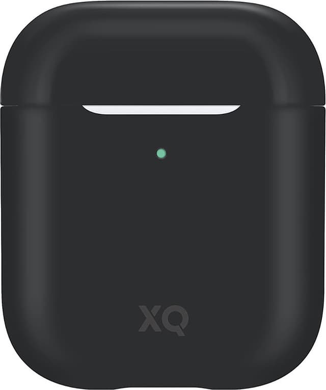 Xqisit silikonetui til AirPods (sort)