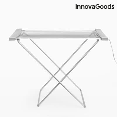Elektriskt torkställ innovagoods 120w grå (8 ribbor)