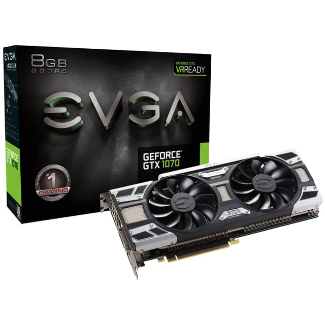EVGA GeForce GTX 1070 SC Gaming-grafikkort 8G - Elkjøp
