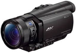 Sony FDR-AX100 4K videokamera (sort)