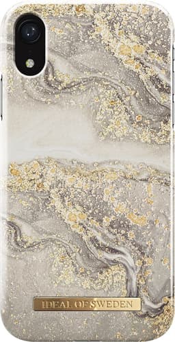 iDeal of Sweden fodral för iPhone Xr (sparkle greige marble)