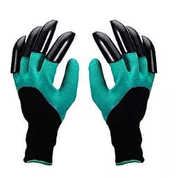 Puutarhakäsineet - Vihreä ja Musta