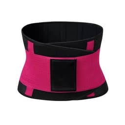 Träningskorsett/gördel för slimmad mage - rosa large