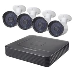 4st Övervakningskameror + NVR box