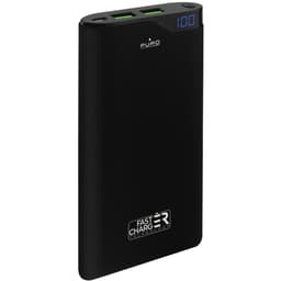 Puro powerbank 10000 mAh, 4,2A - sort