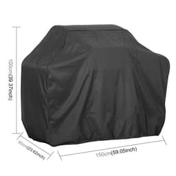 Grillöverdrag 190x70x117cm - skyddar mot väder och vind