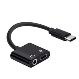 USB-C 3.5mm  + USB-C ljudadapter / Splitter